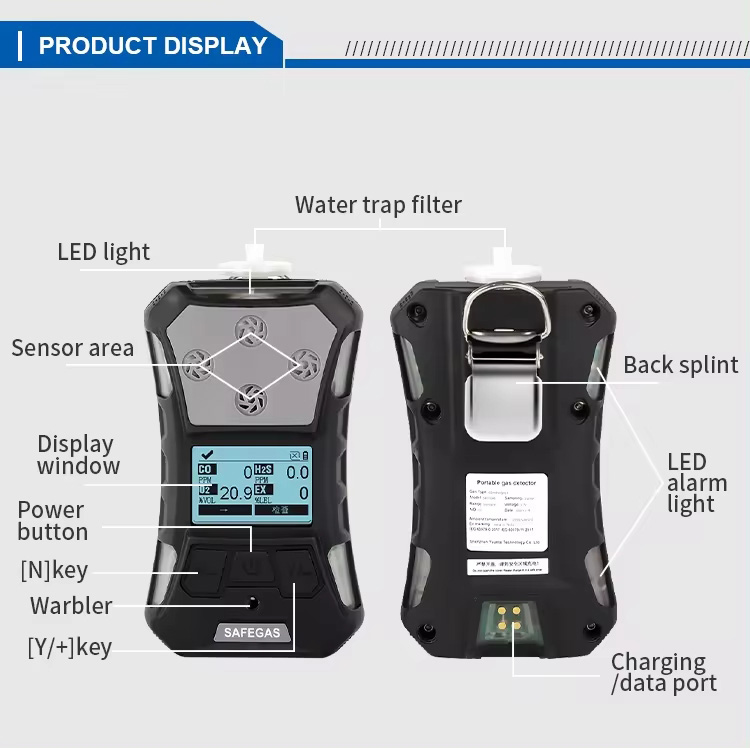 Portable CO Gas Tester