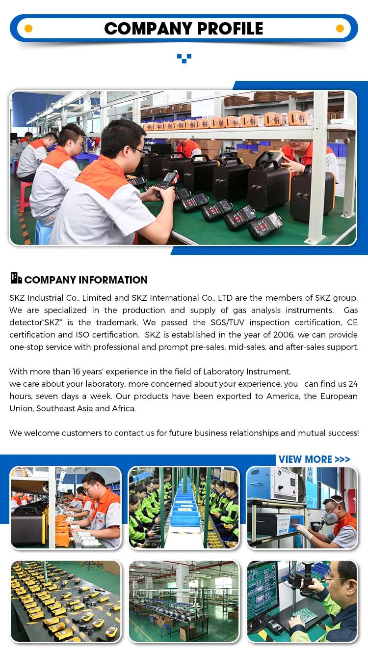 Analizador de oxígeno para detección de gas de soldadura SKZ1050-O2