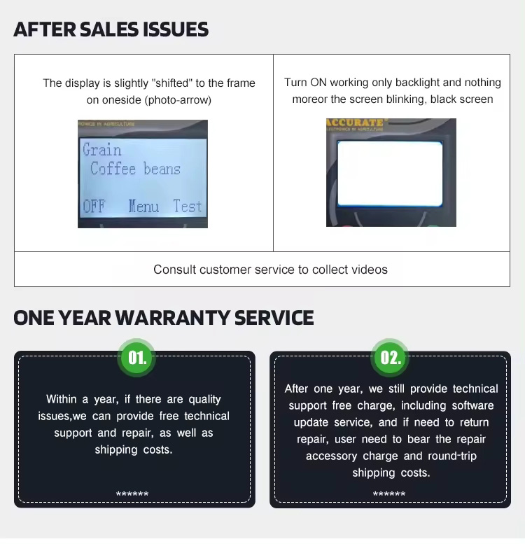 Tester wilgotności ziarna Tester wilgotności ziarna