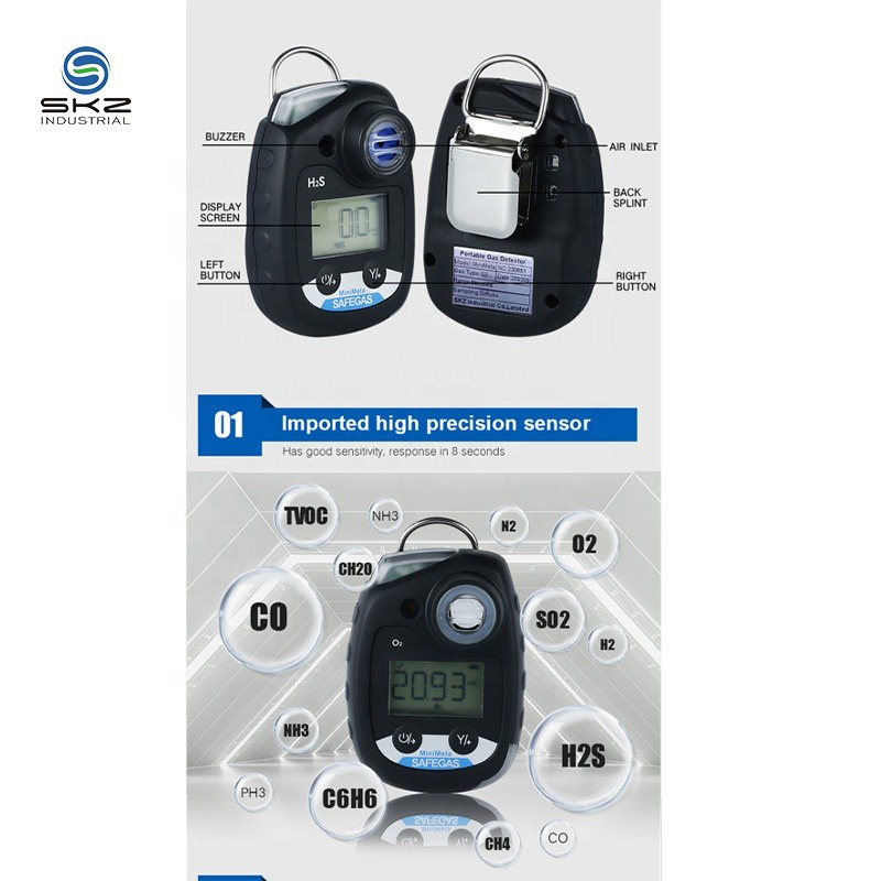 Maintenance Free Single H2S Gas Detector