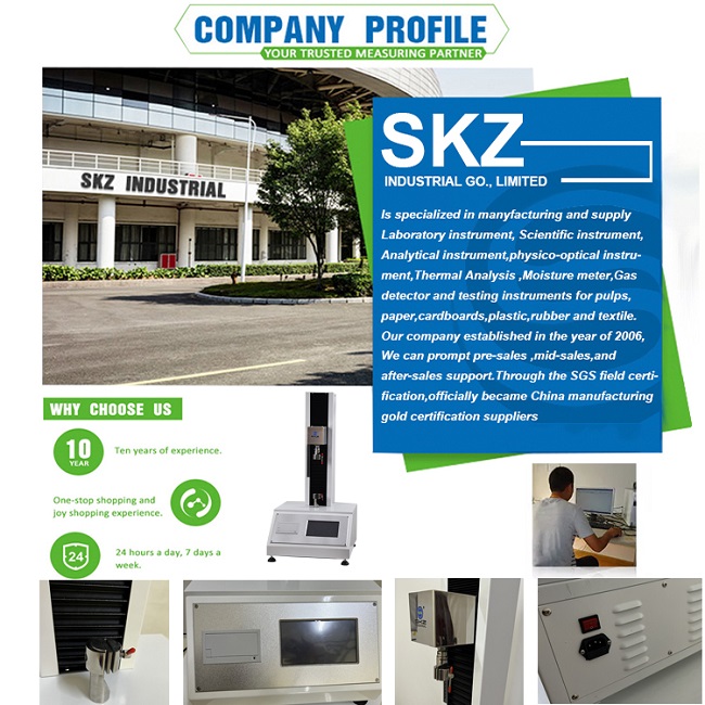 Automatyczny tester rozciągania papieru SKZ101A Automatyczny tester rozciągania papieru SKZ101A