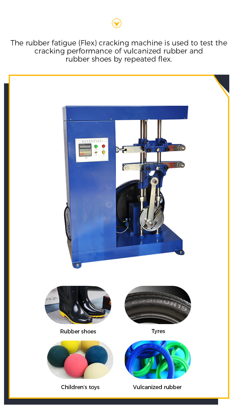 Rubber Fatigue (Flex) Cracking Machine Tester