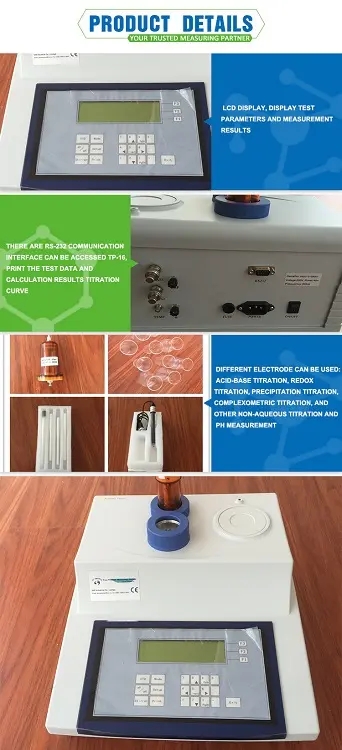 Automatic Potentiometric Titrator 