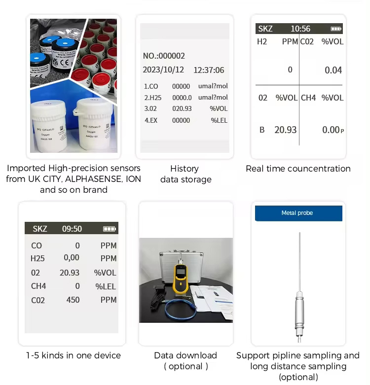 CL2 Chlorine Gas Testing Machine