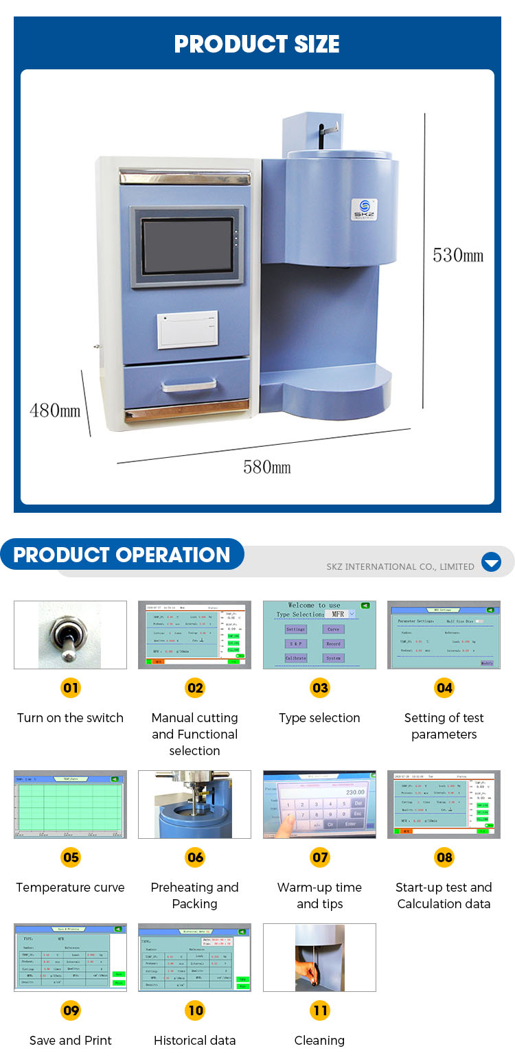 Melt Flow Rate Tester