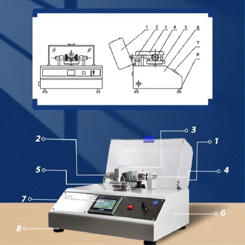 Lab Textile Taber Abrasion Tester SKZ167 