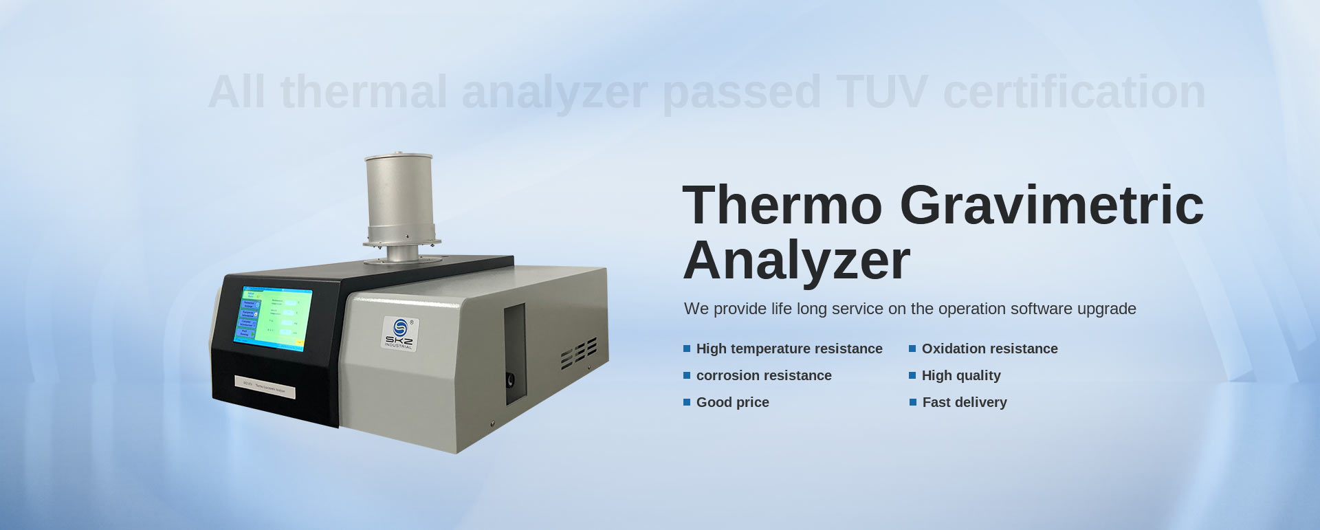 Thermo Gravimetric Analyzer