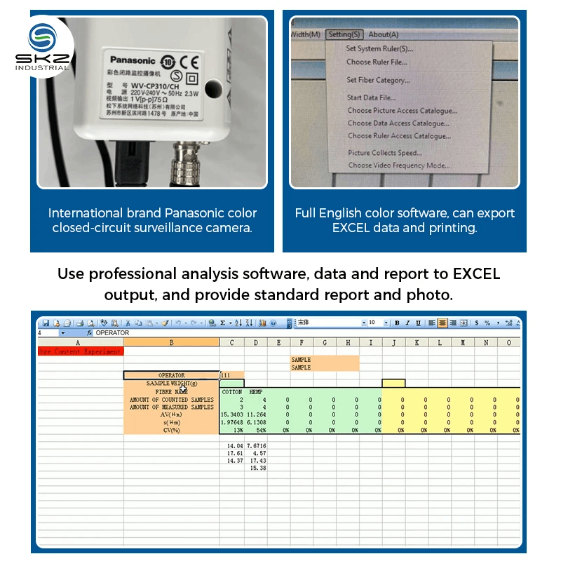 High Quality Fiber Fineness Analyzer