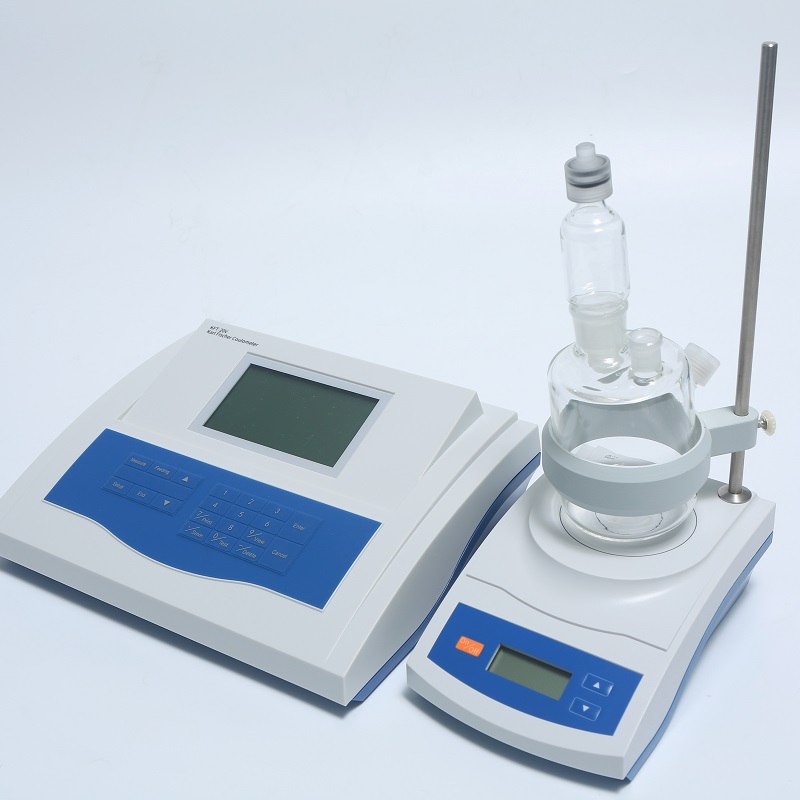 Lab Karl Fischer Coulometer Titrator 